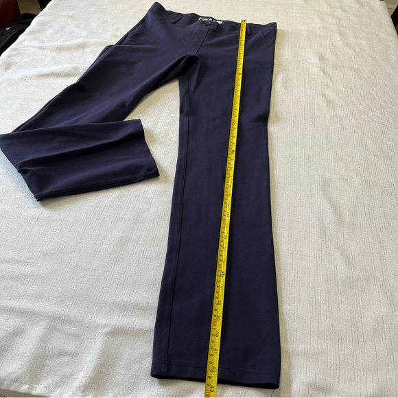 Betabrand Women’s Classic Dress Pant Yoga Pant Bootcut Navy Size L - Picture 8 of 13